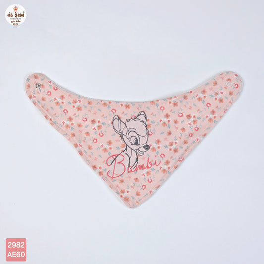 Boys & Girls Causal Bibs With Deer Pattern