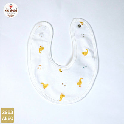 Boys & Girls Causal Bibs With Bird  Pattern