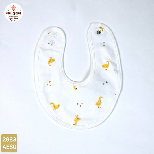 Boys & Girls Causal Bibs With Bird  Pattern