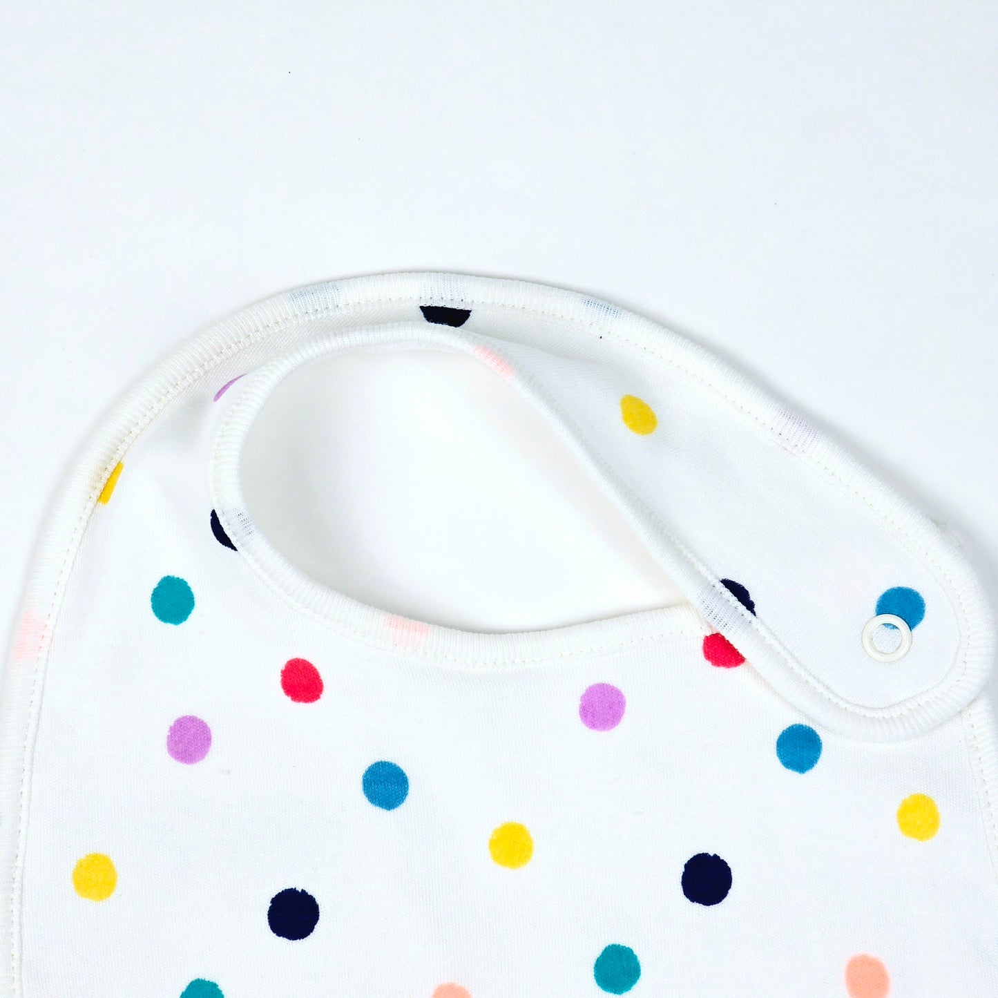 Boys & Girls Causal Bibs With Dots Pattern