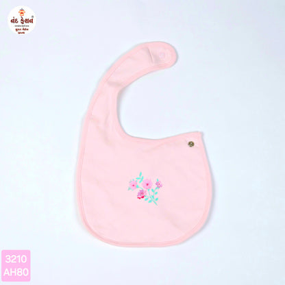 Pink soft cotton Boys & Girls Causal Bibs