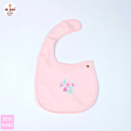 Pink soft cotton Boys & Girls Causal Bibs