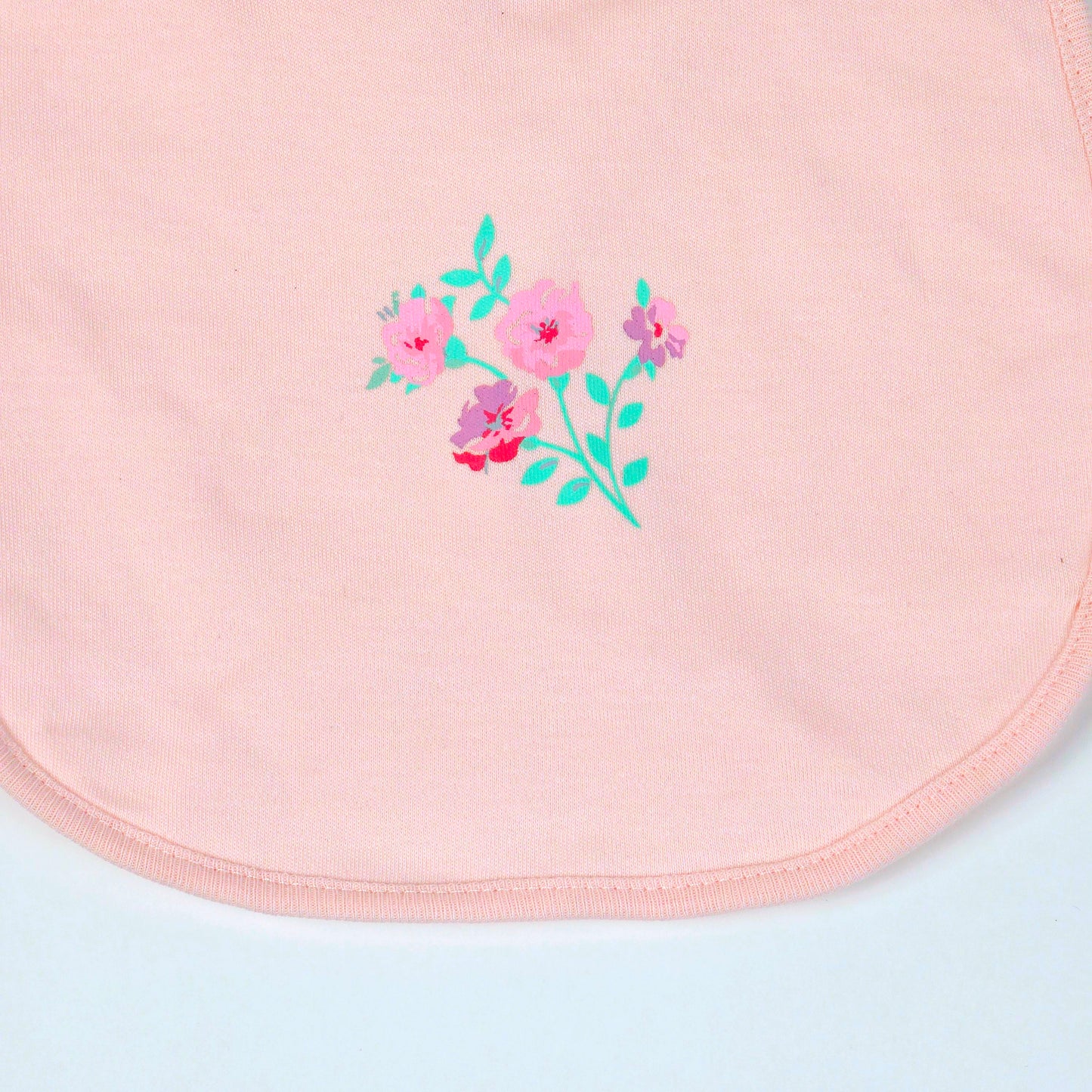 Pink soft cotton Boys & Girls Causal Bibs