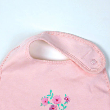 Pink soft cotton Boys & Girls Causal Bibs