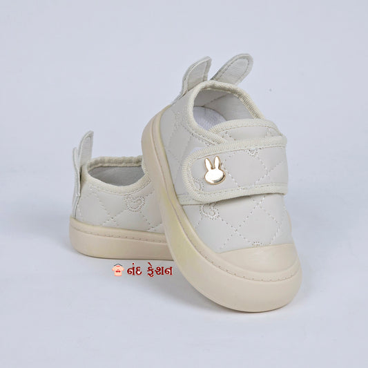 IMPORTED Shoes For Girls & Boys  With Rabbit Broch & Soft Sole