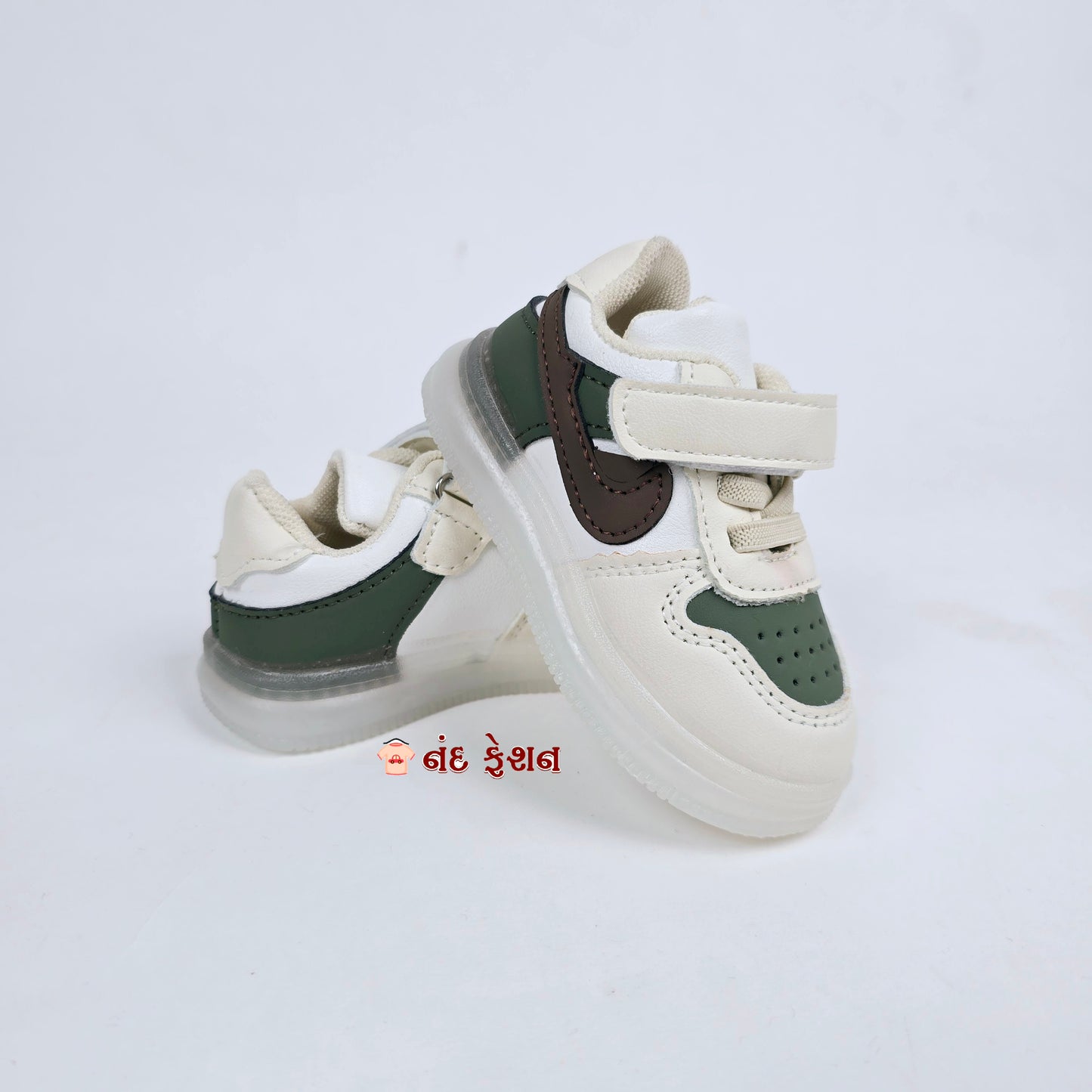 IMPORTED Shoes For Boys  With Velcro Strap & Soft Sole