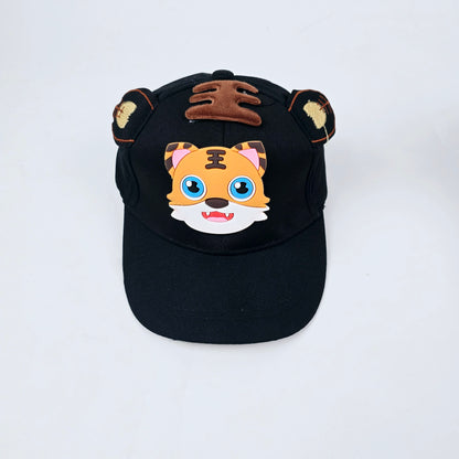 IMPORTED Cap With Soft Fabrics 3D tiger  for kids baby Girl/Boy 3-12 years