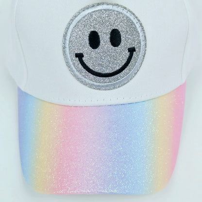 Soft Fabric Cap With Smile design for kids