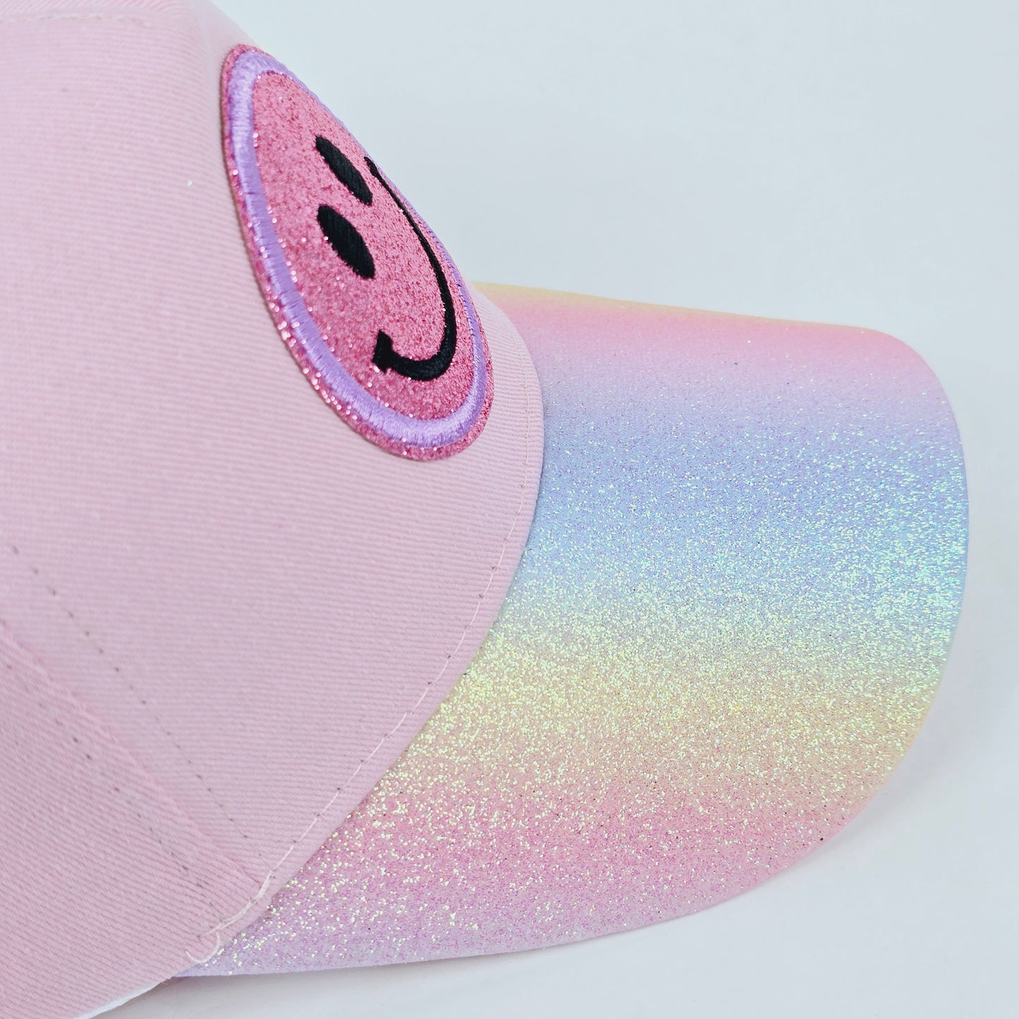 Soft Fabric Cap With Smile design for kids