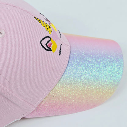 IMPORTED Cap With Soft Fabrics Unicorn design baby  Girl/Boy 3-12 years