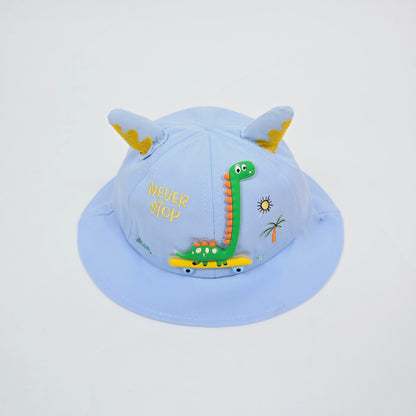 IMPORTED Cap With Soft Fabrics with Ear with Dinosaur Pattern for kids baby Girl/Boy