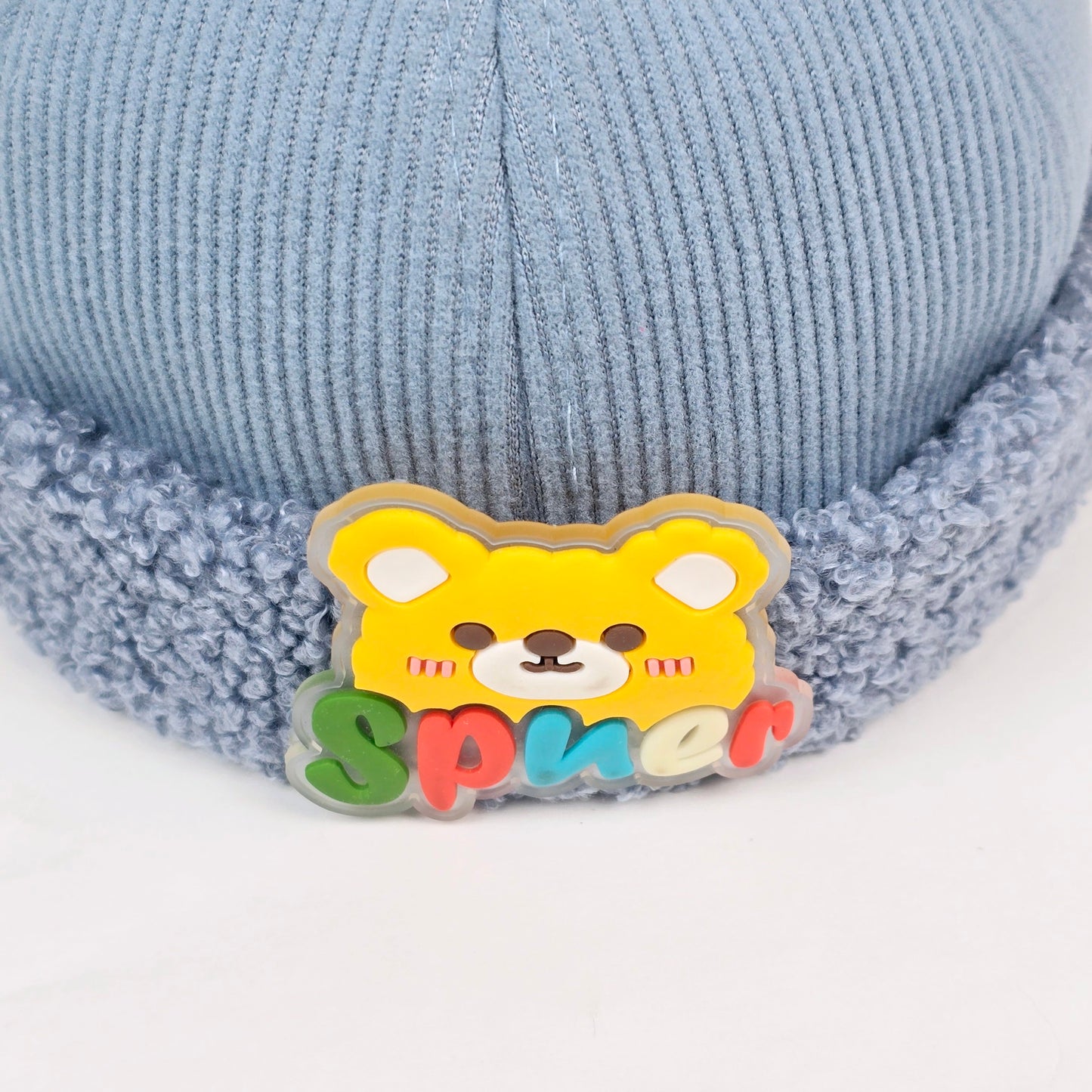 IMPORTED Cap With Soft Fabrics 3D Bear with Ears for kids baby Girl/Boy 3-12 years