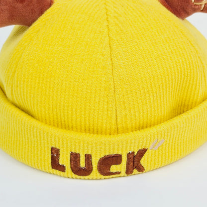 IMPORTED Rounded Cap With Soft Fabrics,Beanie hat with rounded design for kids,baby Girl/Boy 3-12 years