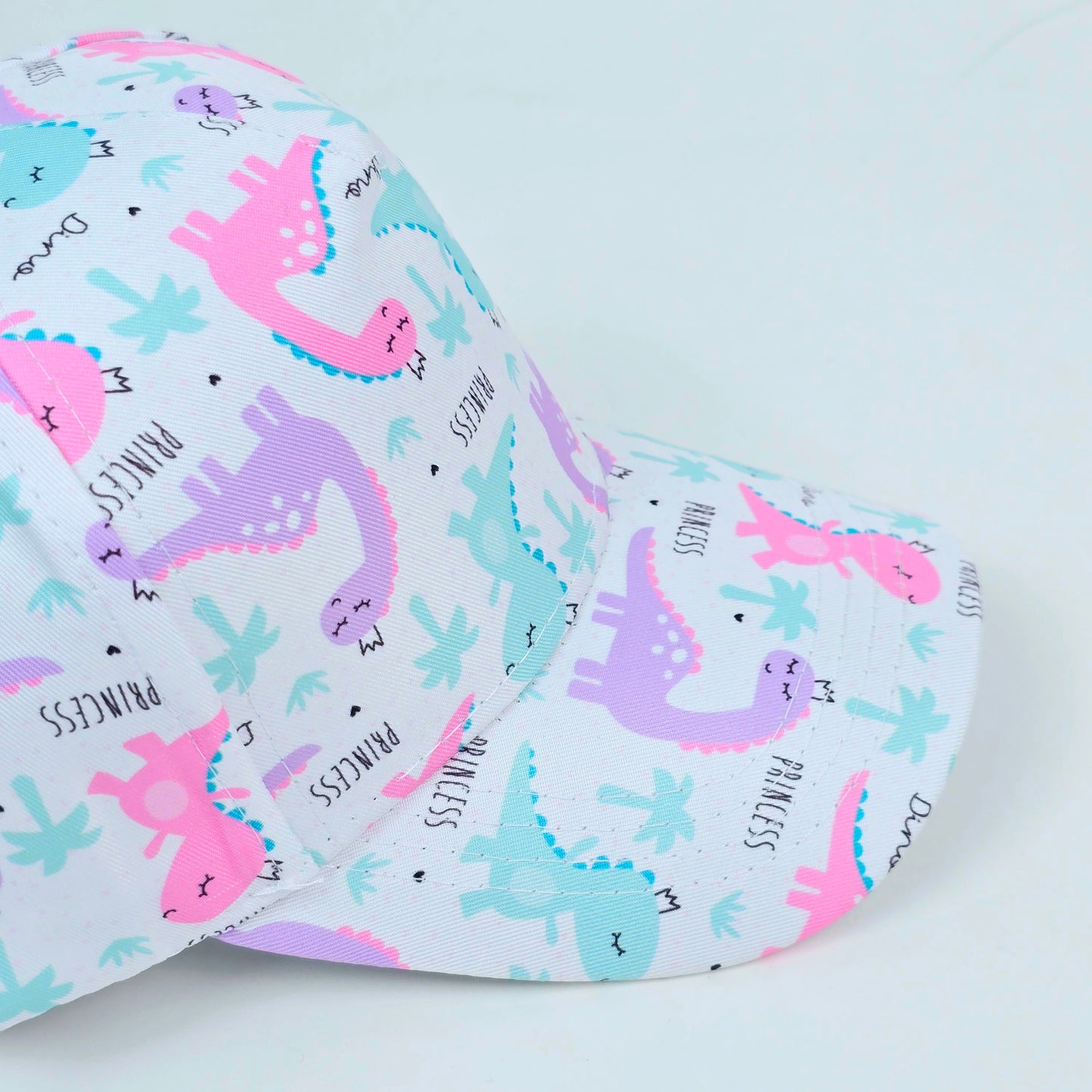 IMPORTED Cap With Soft Fabrics white & pink with unicorn,donates design for kids