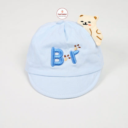 IMPORTED Cap With 3D Cat  For  3 To 12 Month Kids