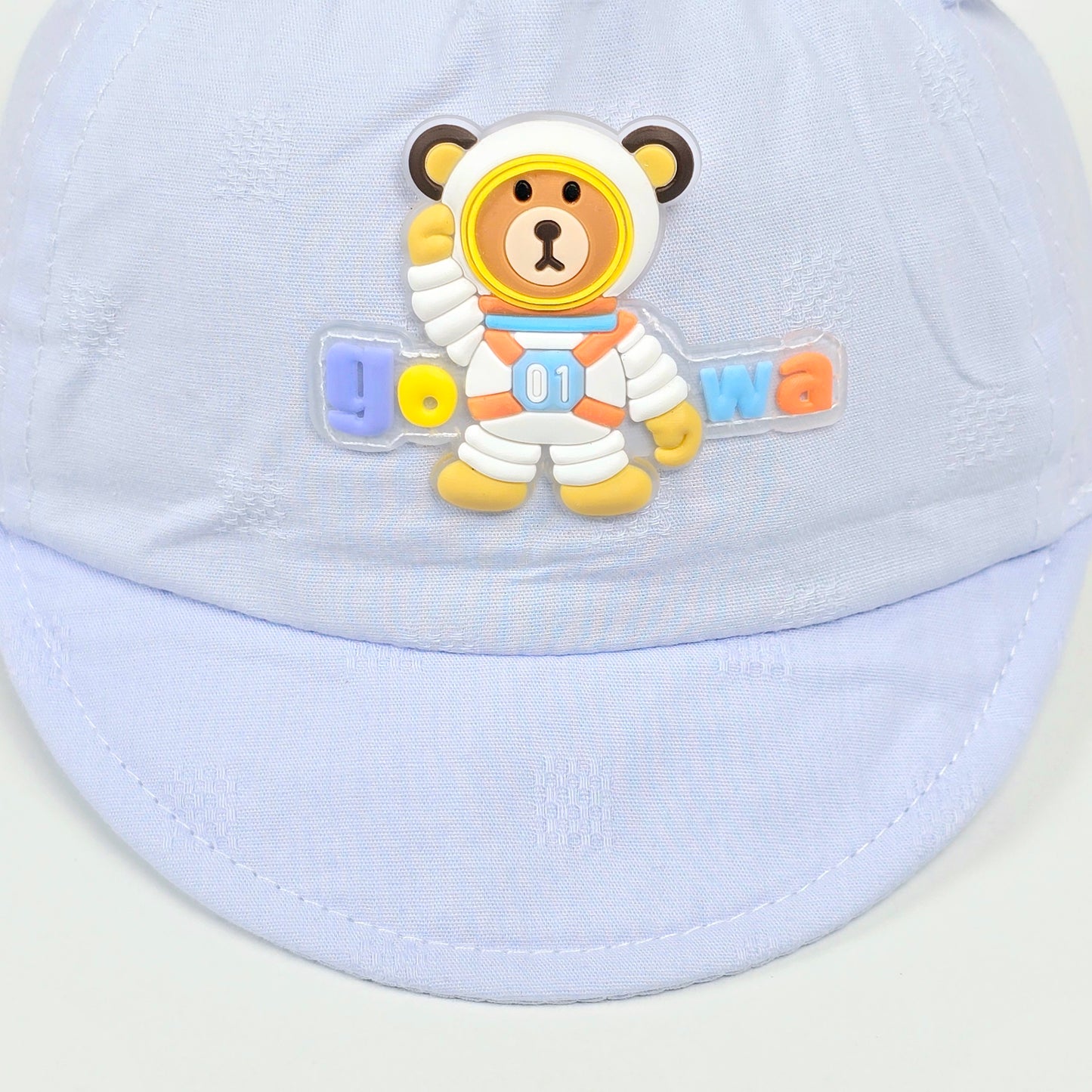 IMPORTED Kids Cap With Soft Fabric & 3D Bear  With Cotton Ears