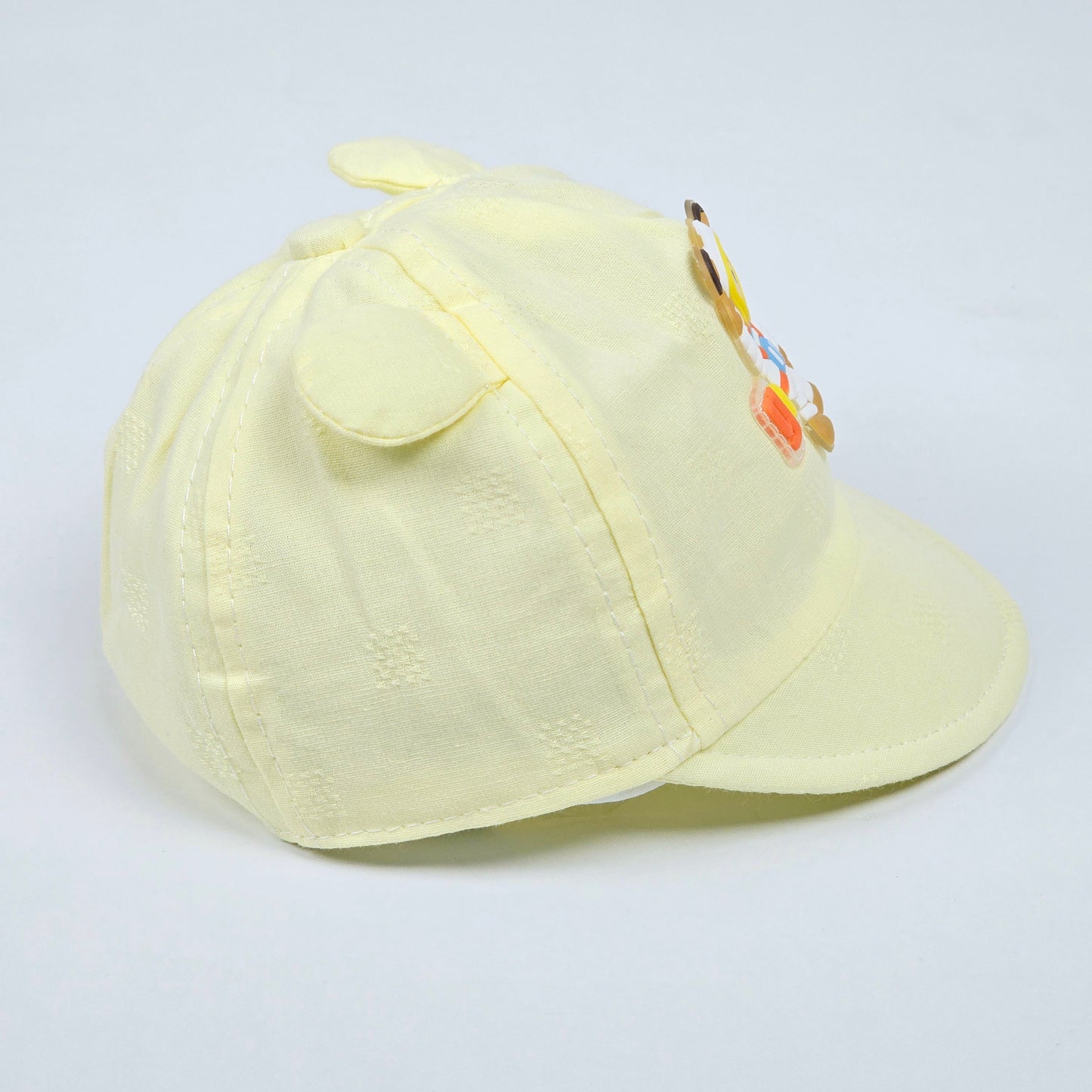 IMPORTED Kids Cap With Soft Fabric & 3D Bear  With Cotton Ears