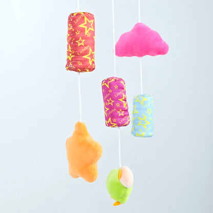 Bed Toys With Cloud , Stars , Hearts In Hanging Style