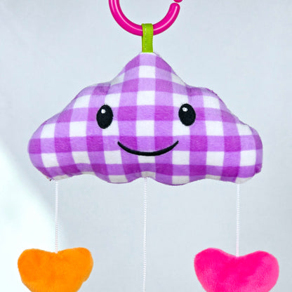 Bed Toys With Cloud , Stars , Hearts In Hanging Style