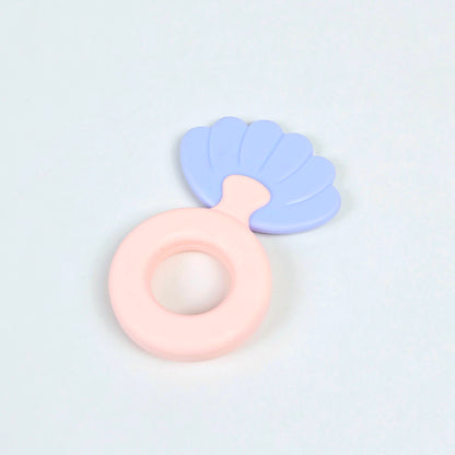 Baby Silicon Teether With Handle