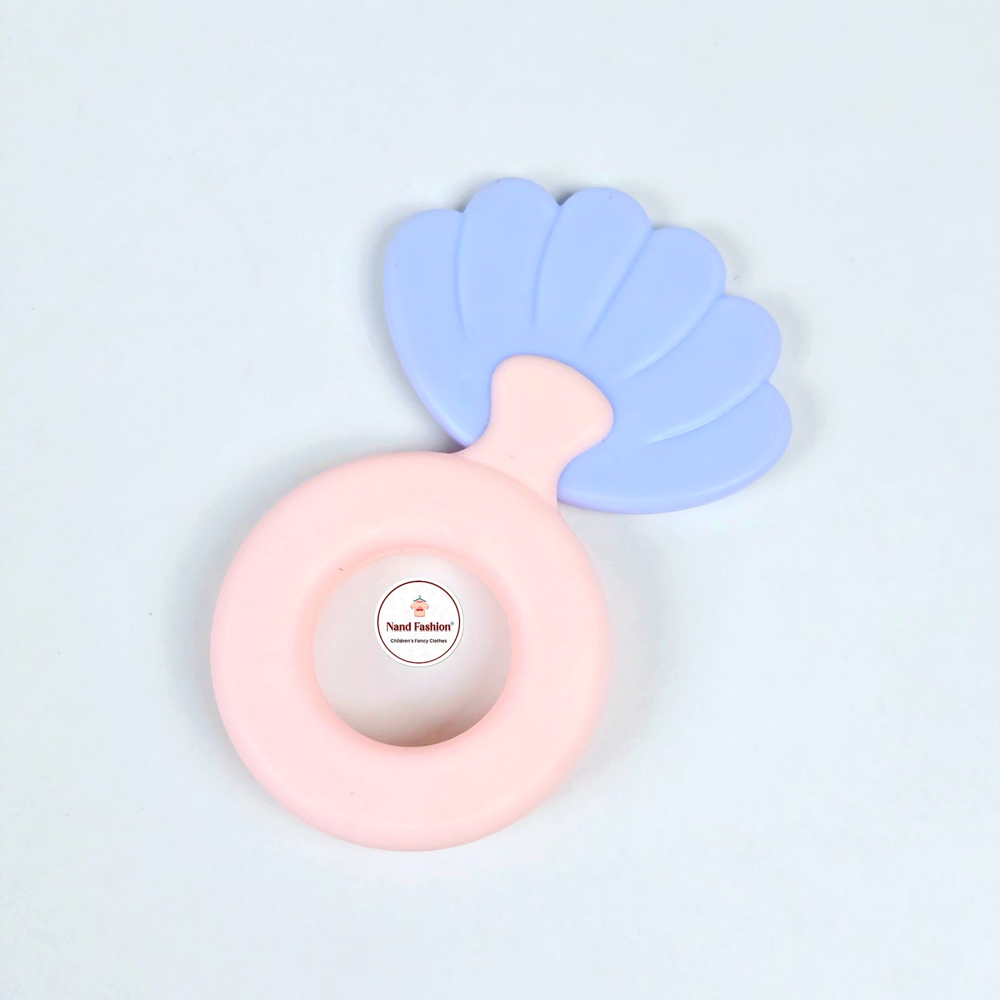 Baby Silicon Teether With Handle