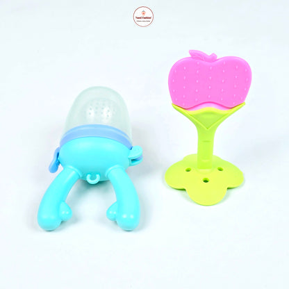 Baby Fruit And Vegetable Nibbler & Silicon Teether