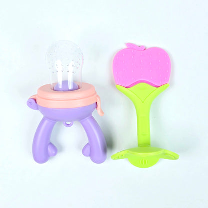 Baby Fruit And Vegetable Nibbler & Silicon Teether