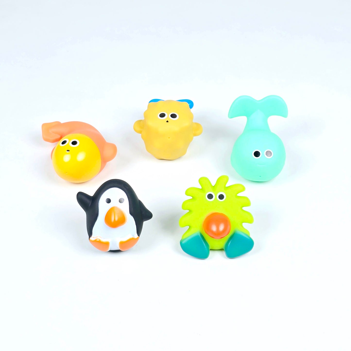 Multi color soft Bathing Toys For born Baby