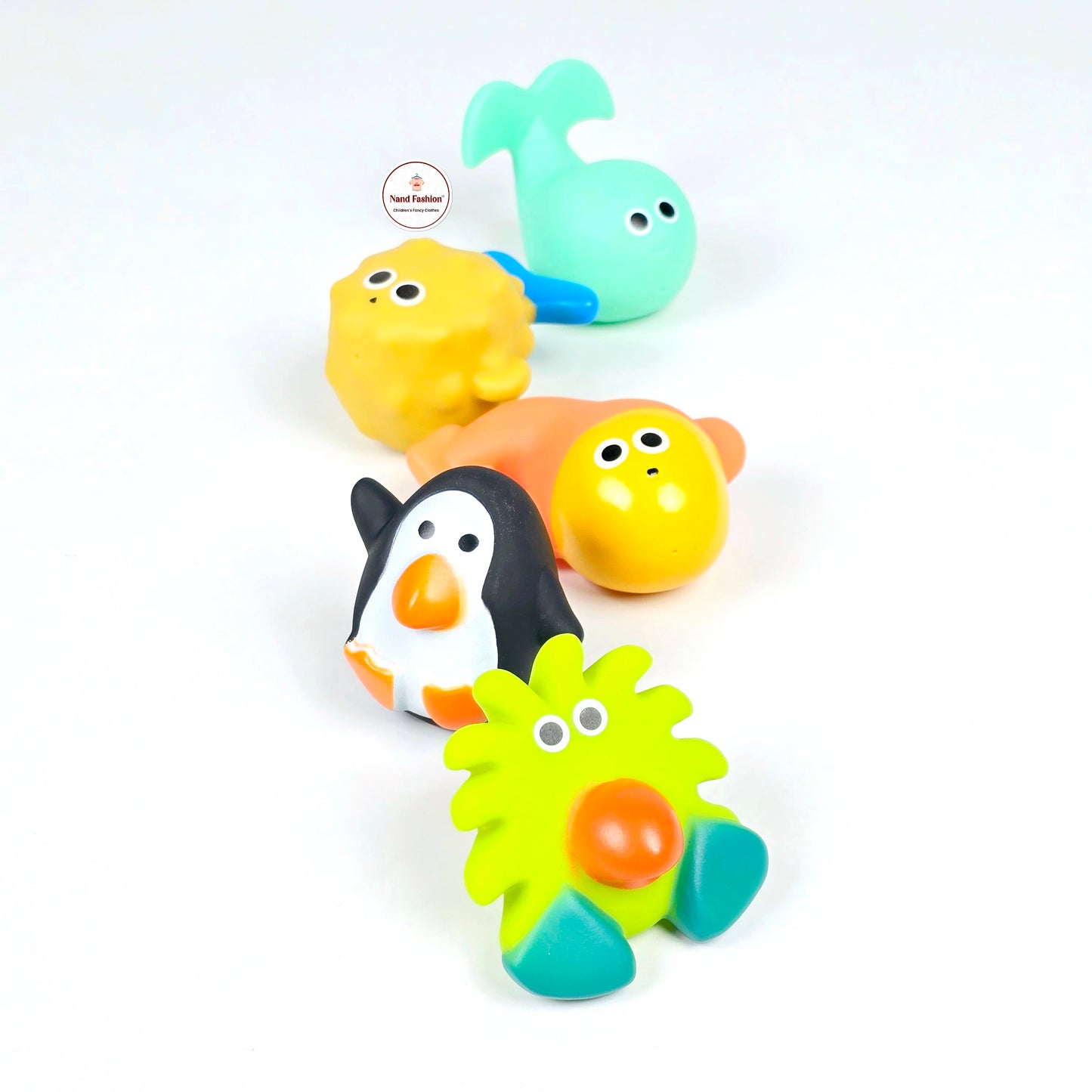 Multi color soft Bathing Toys For born Baby