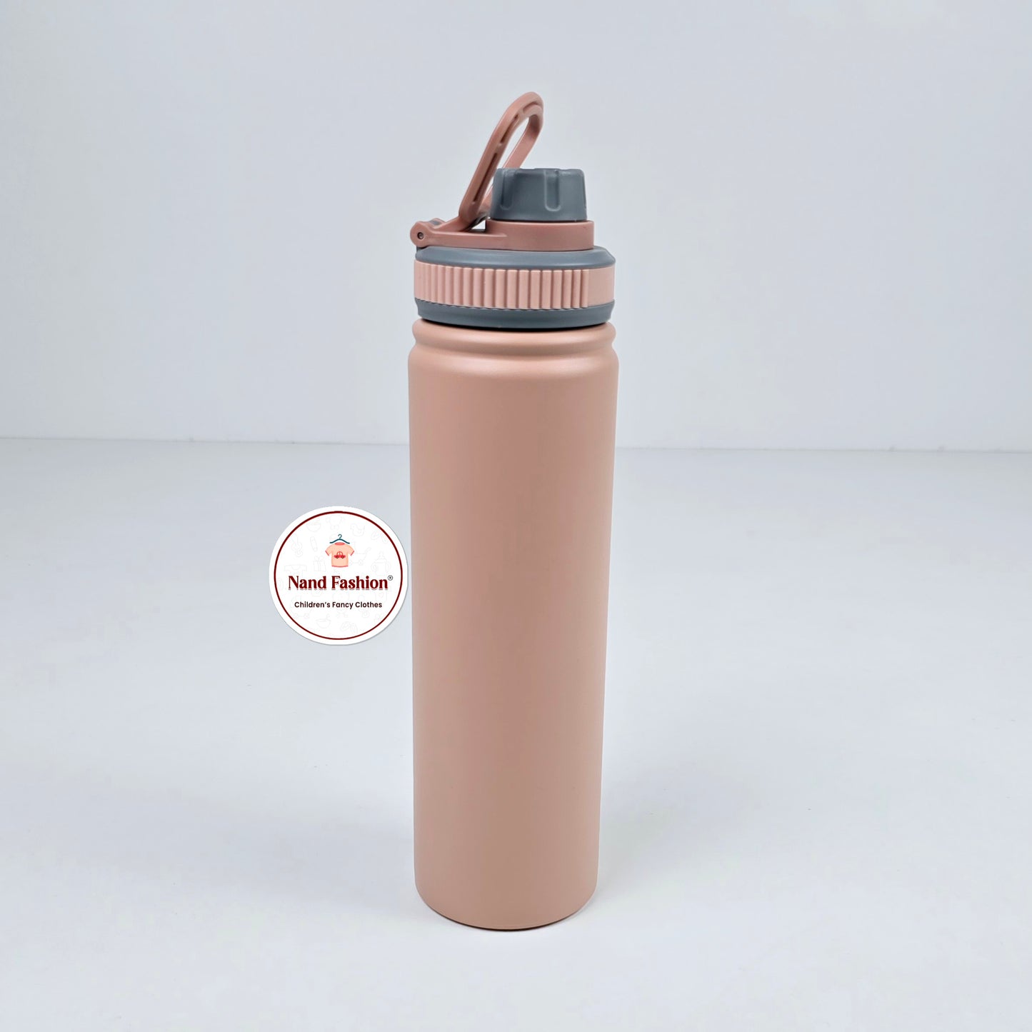 Imported metallic water bottle rubber grip cap