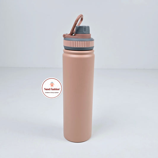 Imported metallic water bottle rubber grip cap