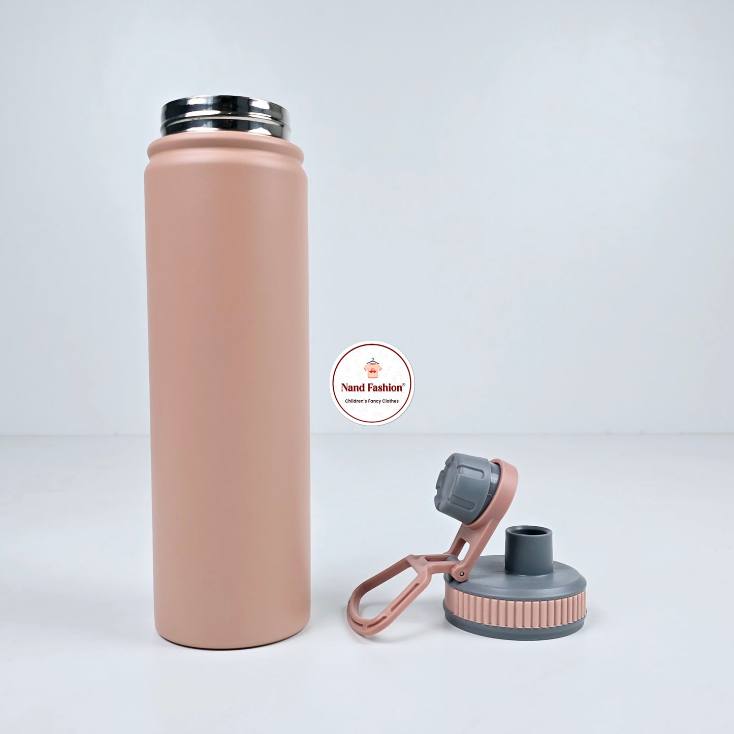 Imported metallic water bottle rubber grip cap