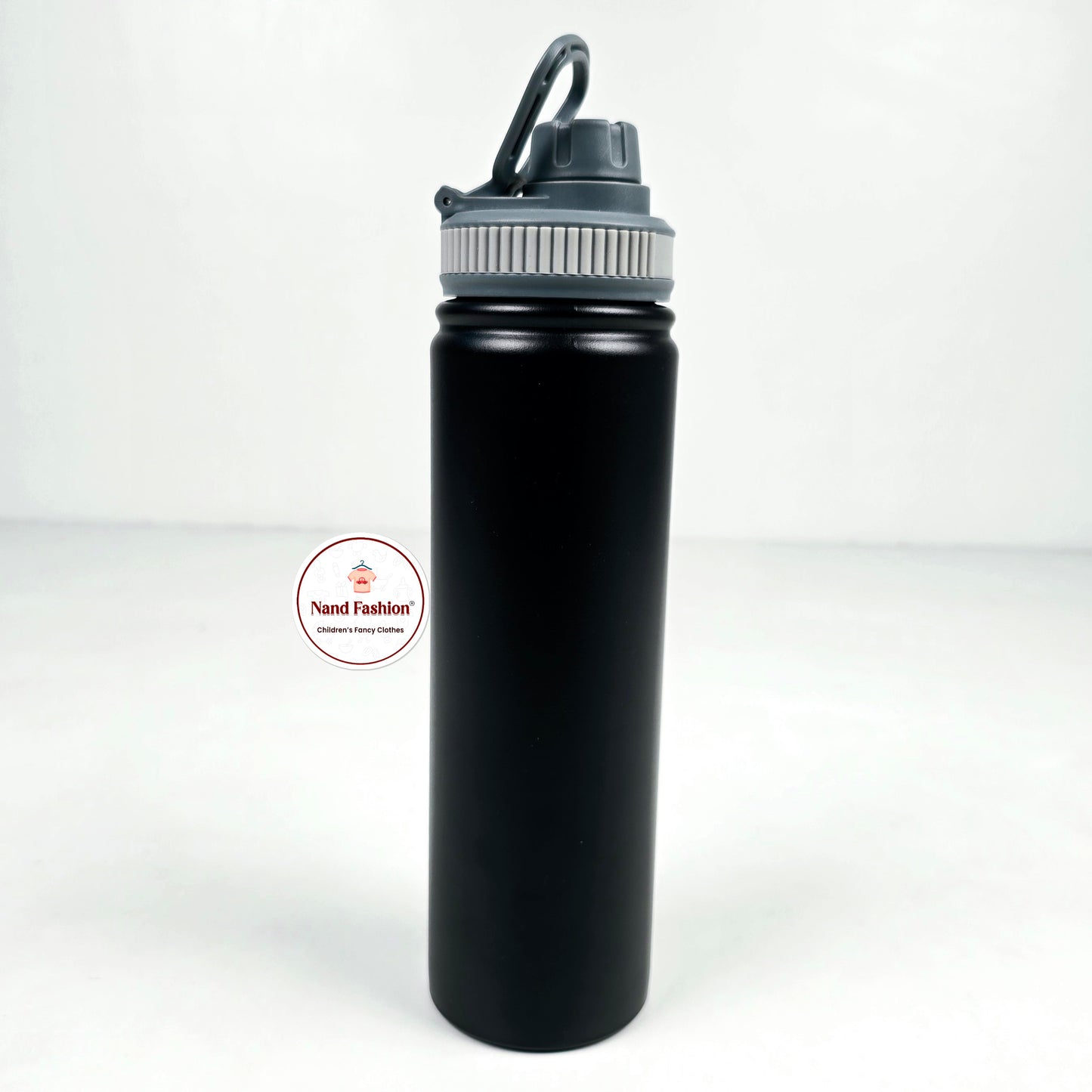 Imported metallic water bottle rubber grip cap