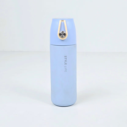 IMPORTED Metallic Water Bottle  With Hanging Strap For Kids