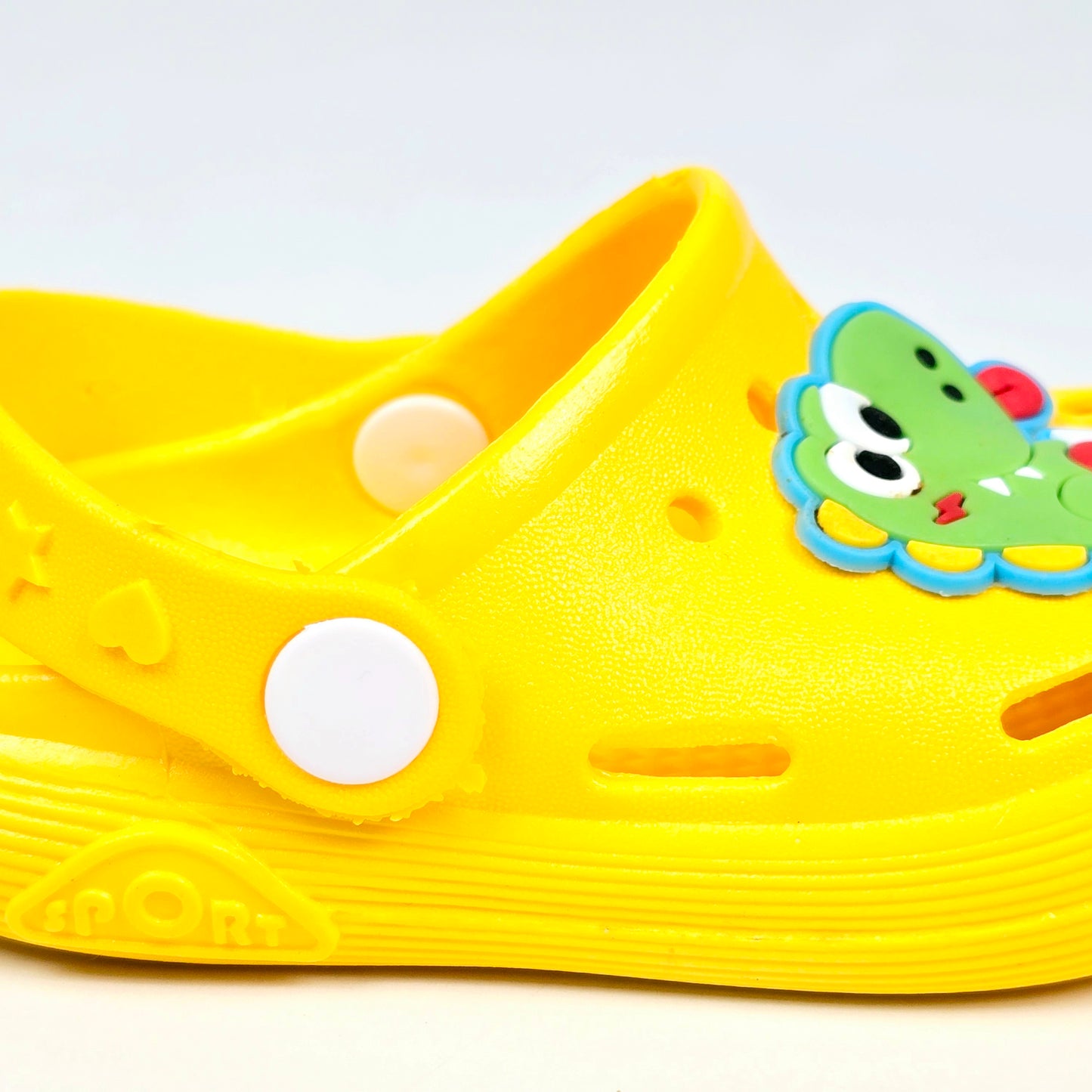 IMPORTED Crocs With Frog Design & Good Quality