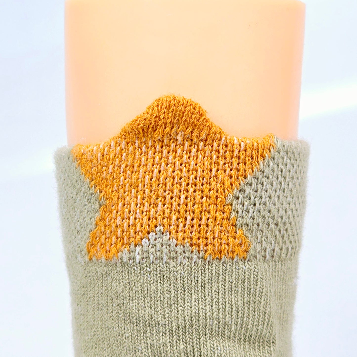 important shoes style socks with green star designs