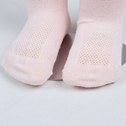 IMPORTED Peach Socks With Good Fabrics with unique pattern