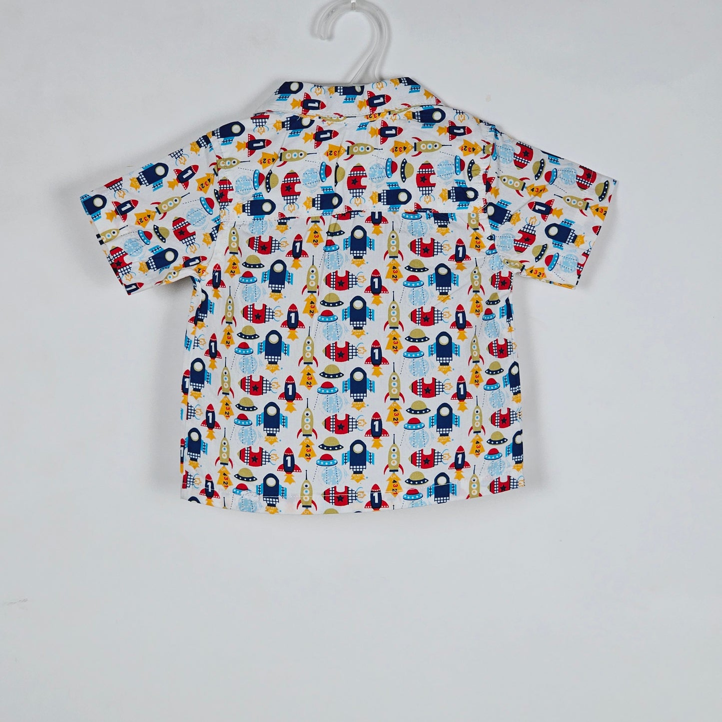 Multi printed soft cotton shirt for baby boys