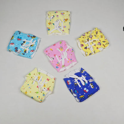 Multi color cotton unisex padded langot for born baby (Pack Of 2 Pcs)