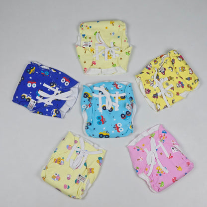 Multi color cotton unisex padded langot for born baby (Pack Of 2 Pcs)