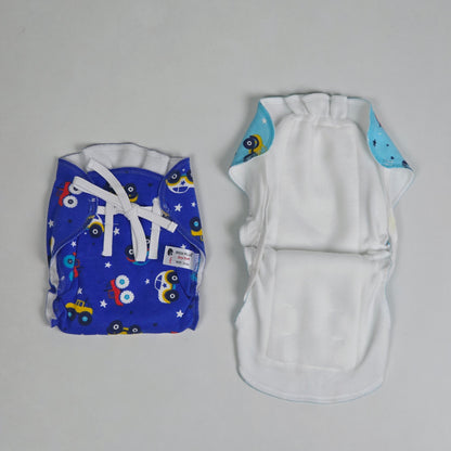 Multi color cotton unisex padded langot for born baby (Pack Of 2 Pcs)