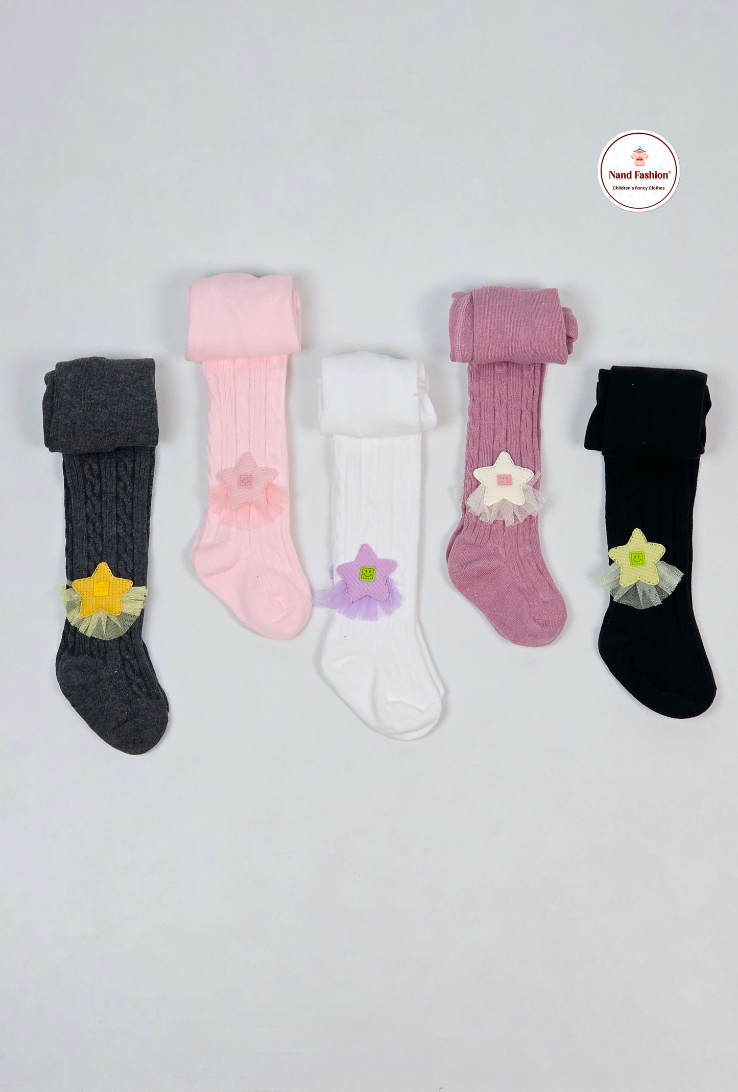 Soft fabric stockings for baby girls kids