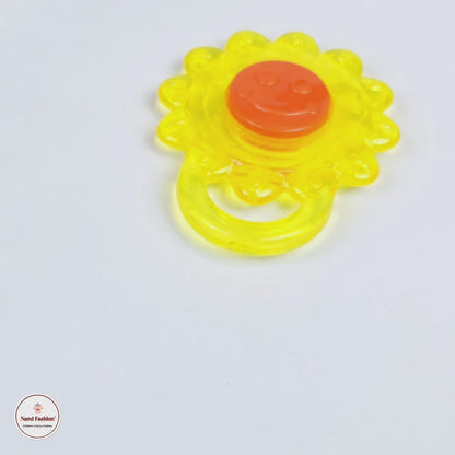 Sun Flower Design Water Teether For Kids